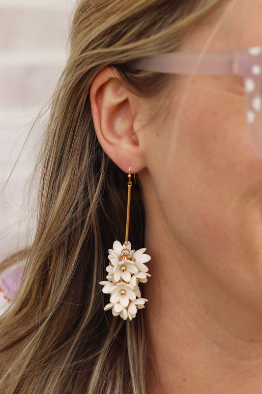 Daisy Cluster Earrings