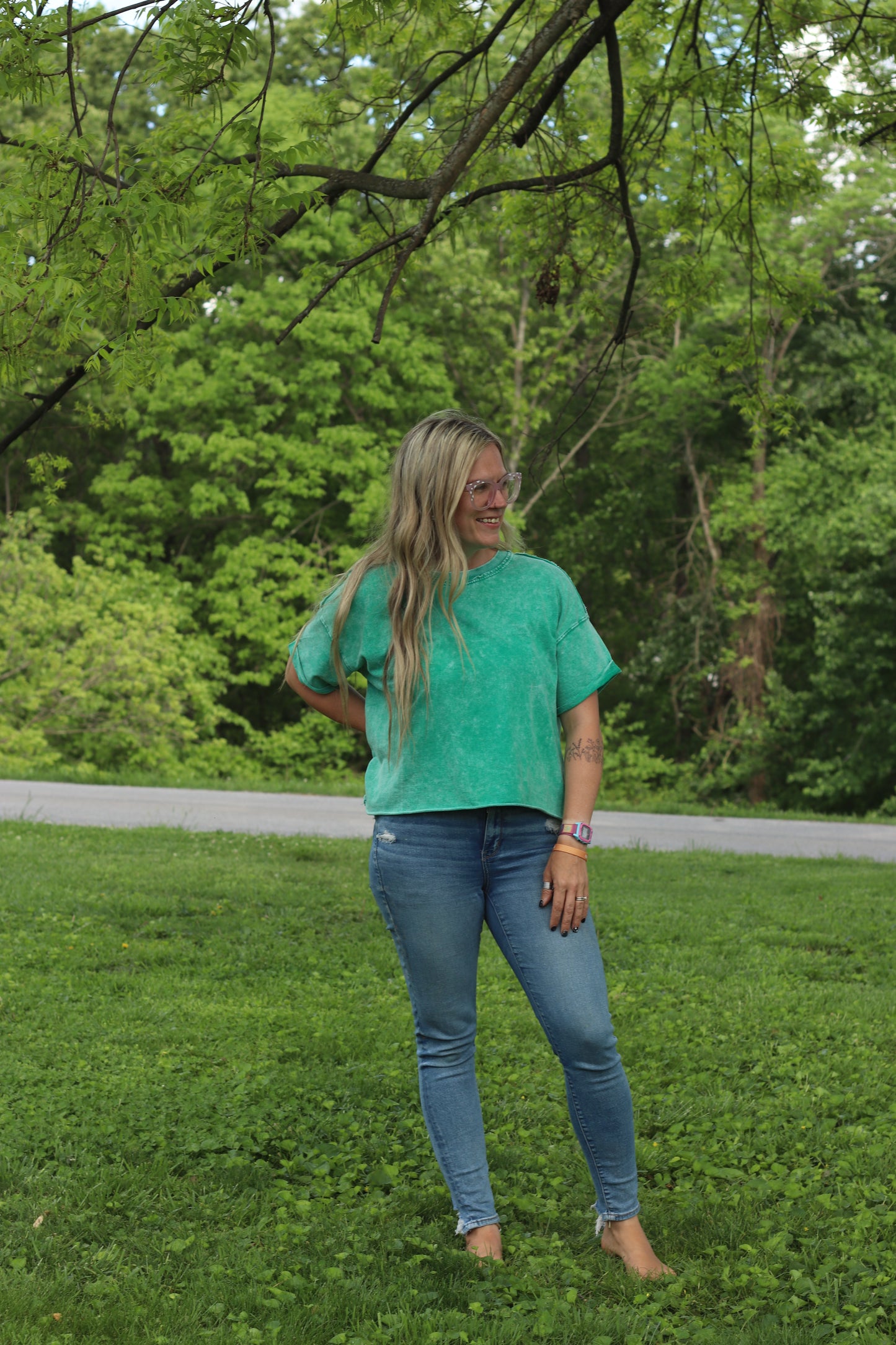 Grassy Green Tee