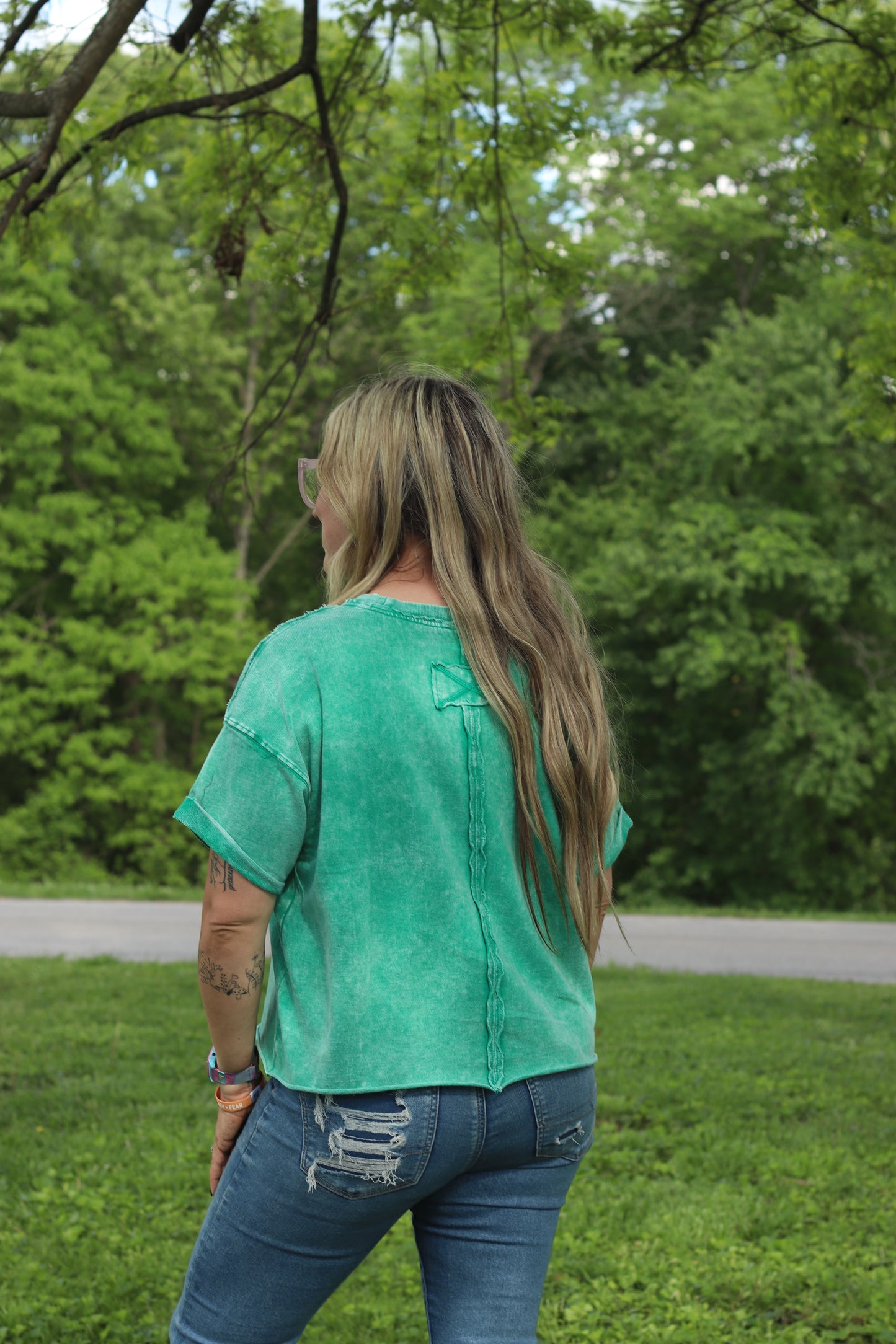 Grassy Green Tee